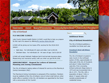Tablet Screenshot of kirtlandohio.com